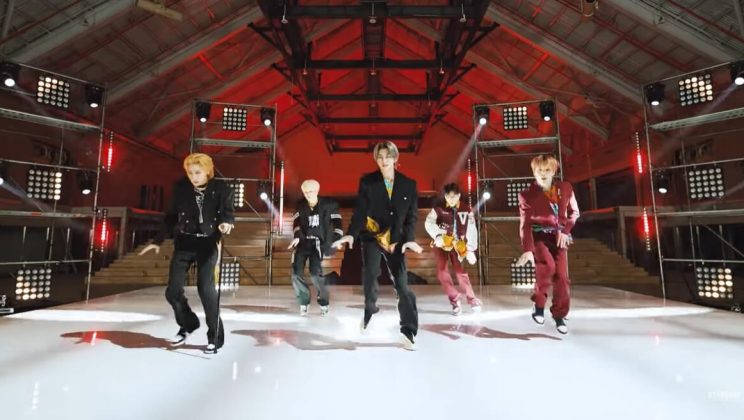 MONSTA X sparkle on stage in ‘Love’ MV