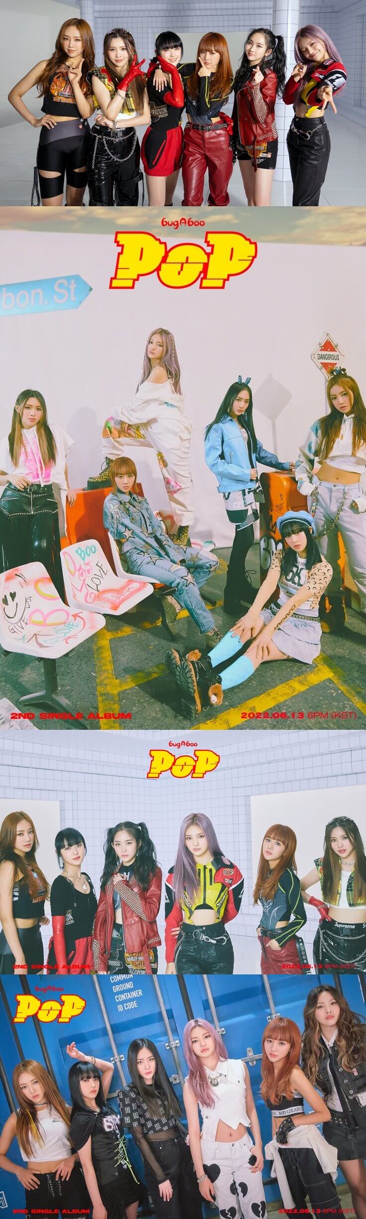 Knewsinfo bugAboo make their first comeback since debut with bold MV for 'POP'