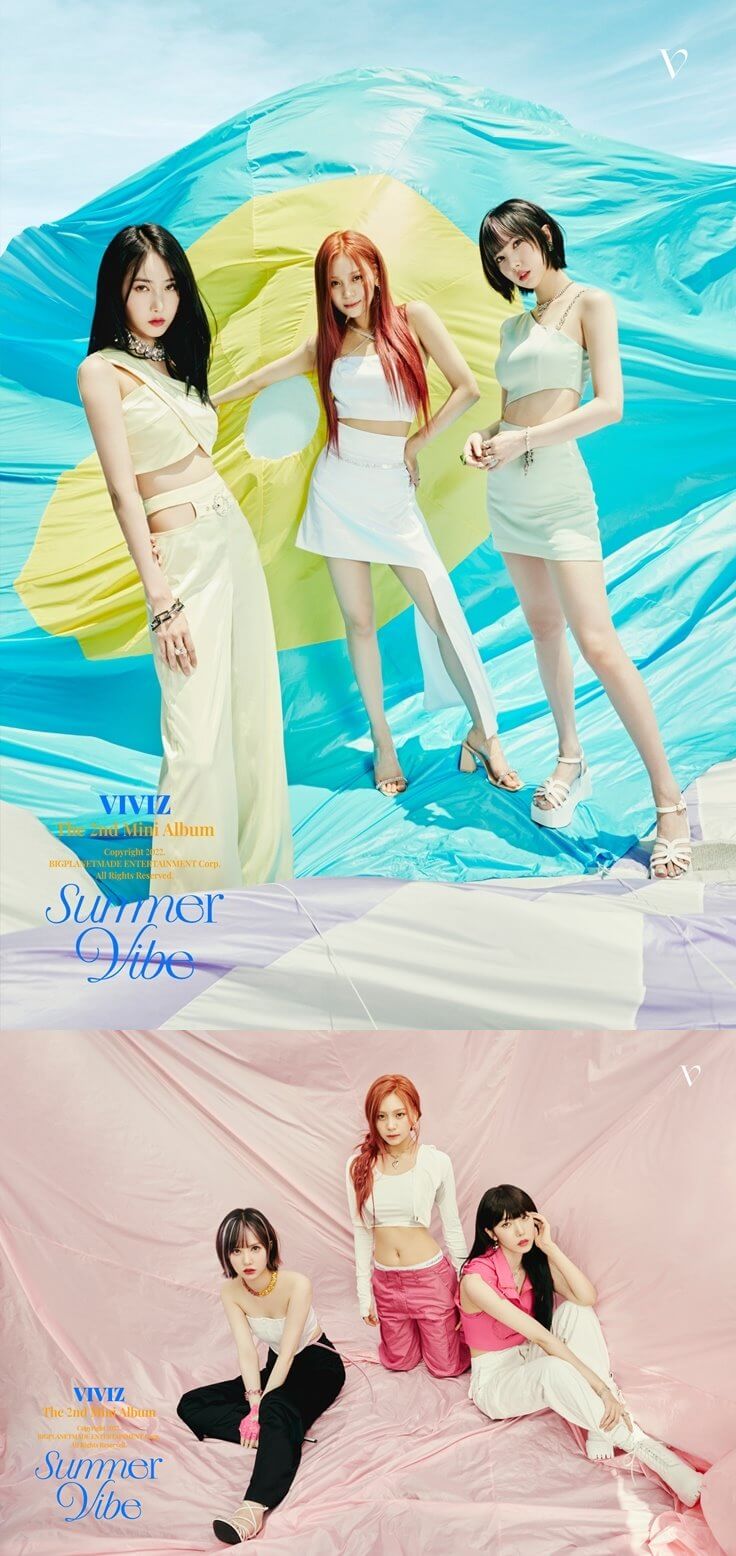 Knewsinfo VIVIZ drink 'Loveade' in summer comeback MV