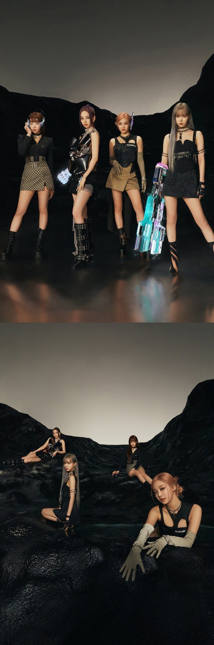 Knewsinfo aespa take down the Black Mamba in ferocious 'Girls' MV