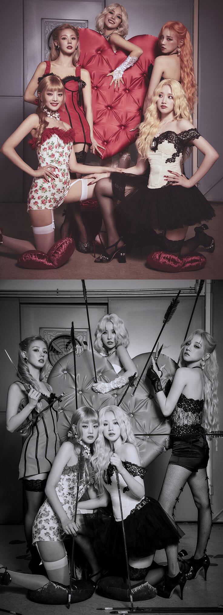 Knewsinfo (G)I-DLE are ready to bare it all in retro-themed MV for 'Nxde'