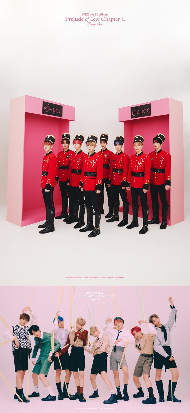 Knewsinfo EPEX put on a show in 'Hymn to Love' MV