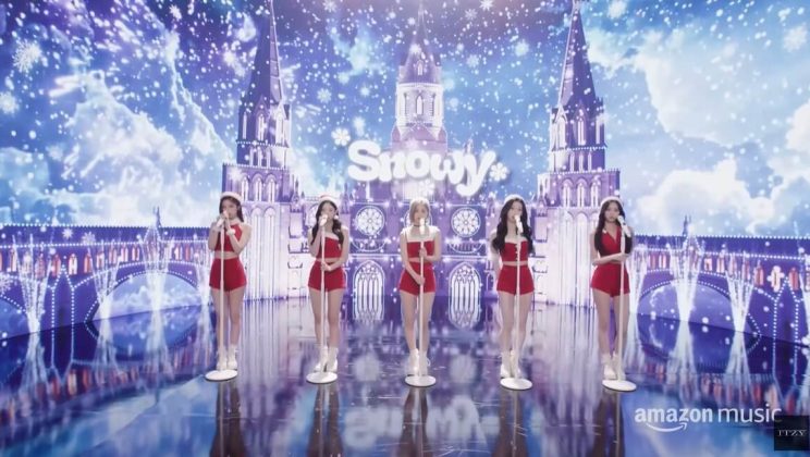 ITZY drop live Christmas performance MV for ‘Snowy’