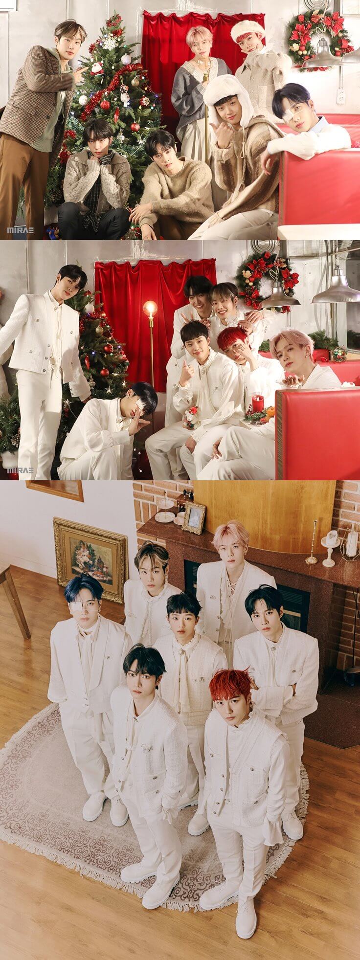 Knewsinfo MIRAE give fans a gift in 'Snow Prince' MV