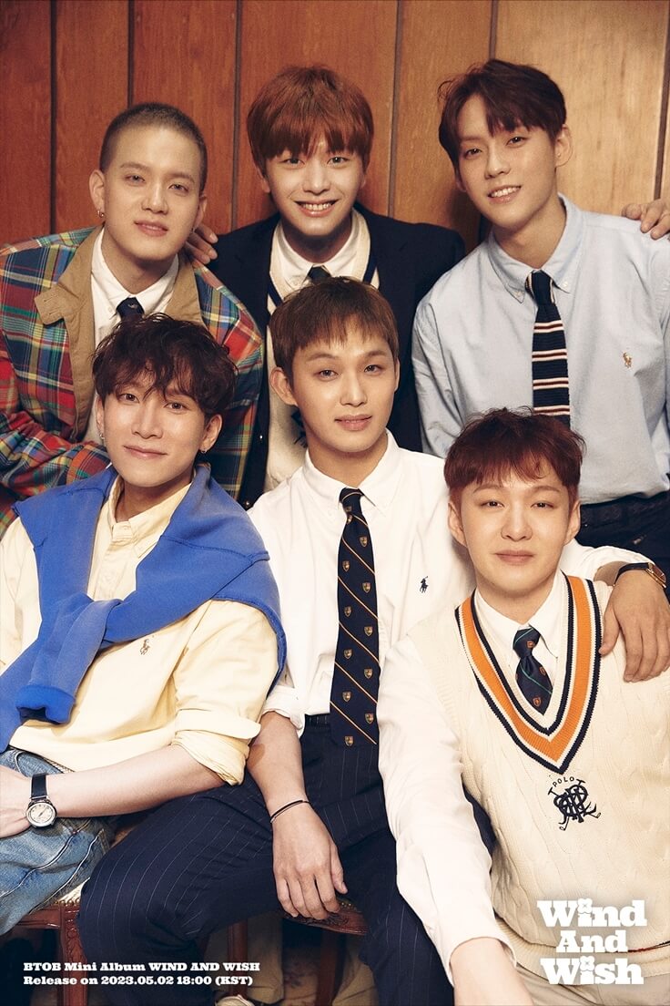 Knewsinfo BTOB have dropped their music video for "Wind and Wish".