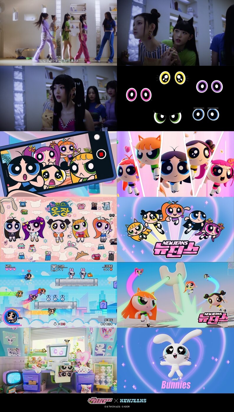 NewJeans are ready to save the world as Powerpuff Girls in the 'New Jeans' Music video
